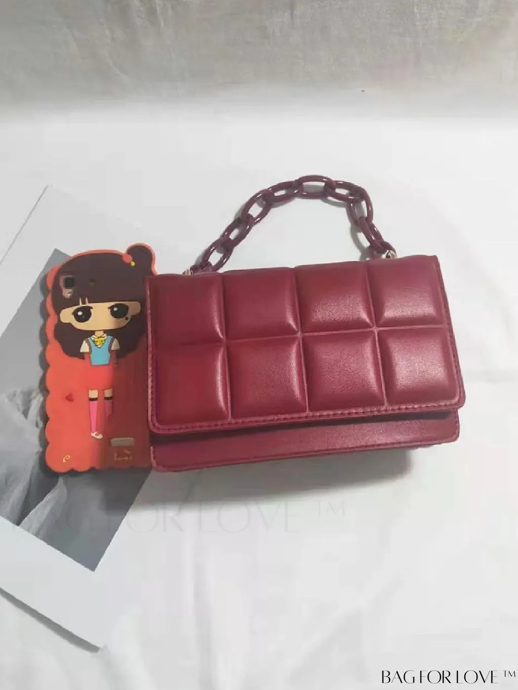 BagForLove - Compact Embossed Satchel