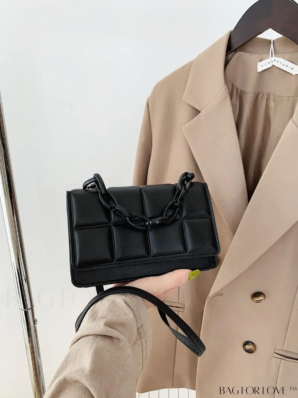 BagForLove - Compact Embossed Satchel