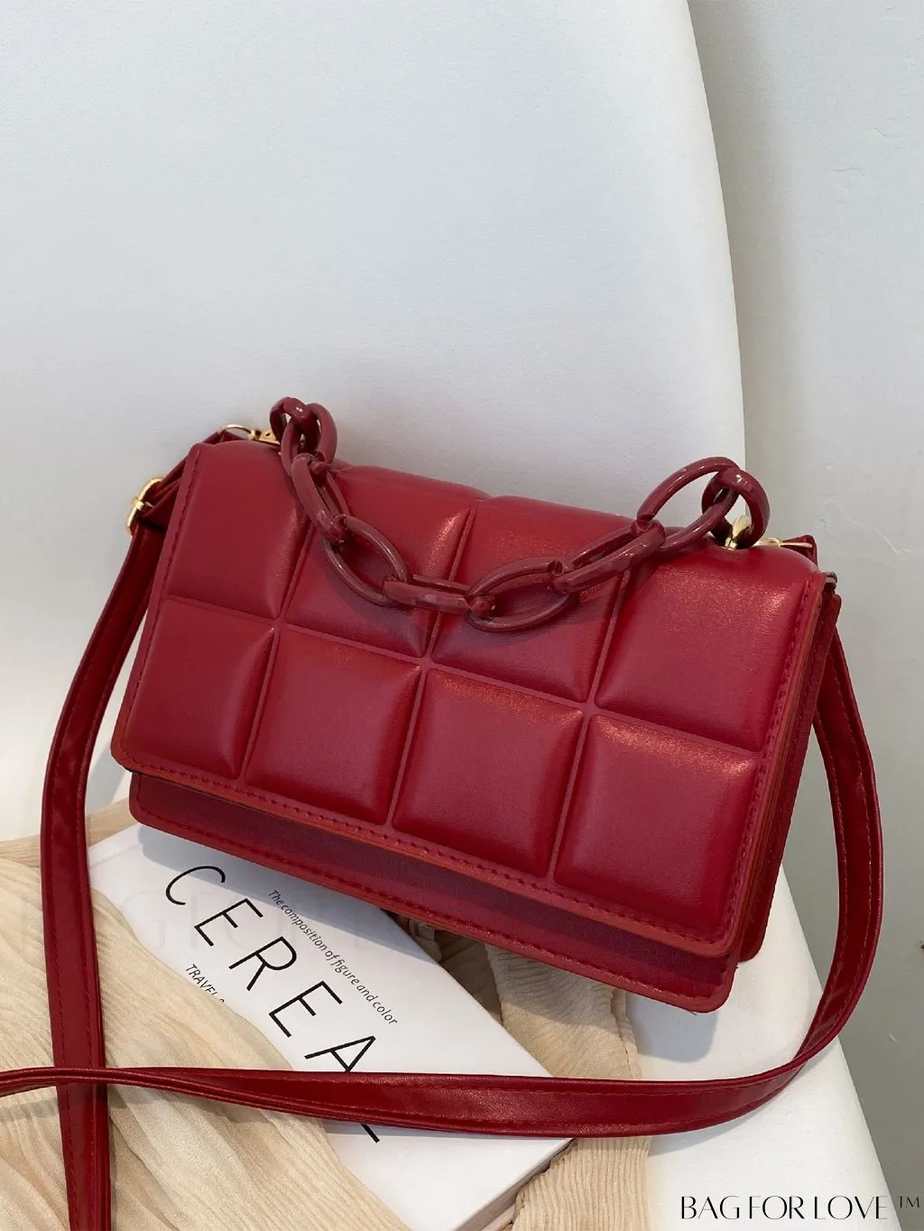 BagForLove - Compact Embossed Satchel