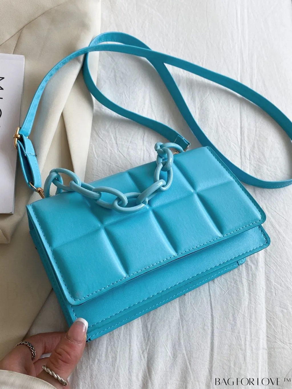 BagForLove - Compact Embossed Satchel