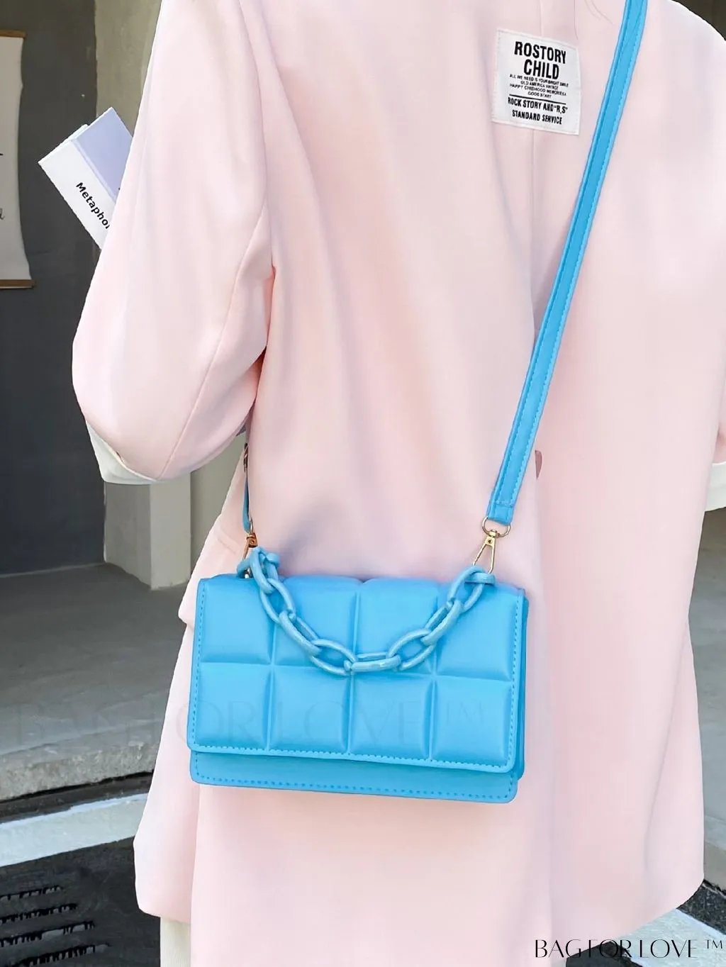 BagForLove - Compact Embossed Satchel