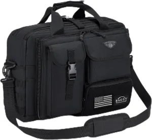 BAGZY Tactical Laptop Bag for Men Multifunctional Tactical Briefcase, Men's Military Messenger Bag 14/15.6/17.3 Inch