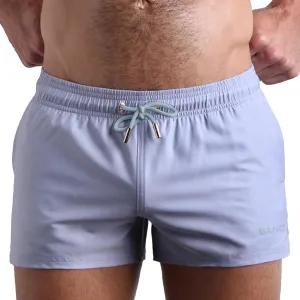 Bang Men's Swimwear - Show Shorts - Stretchy Quick-Dry Elasticated Waitsband Shorter Length Beach Trunks