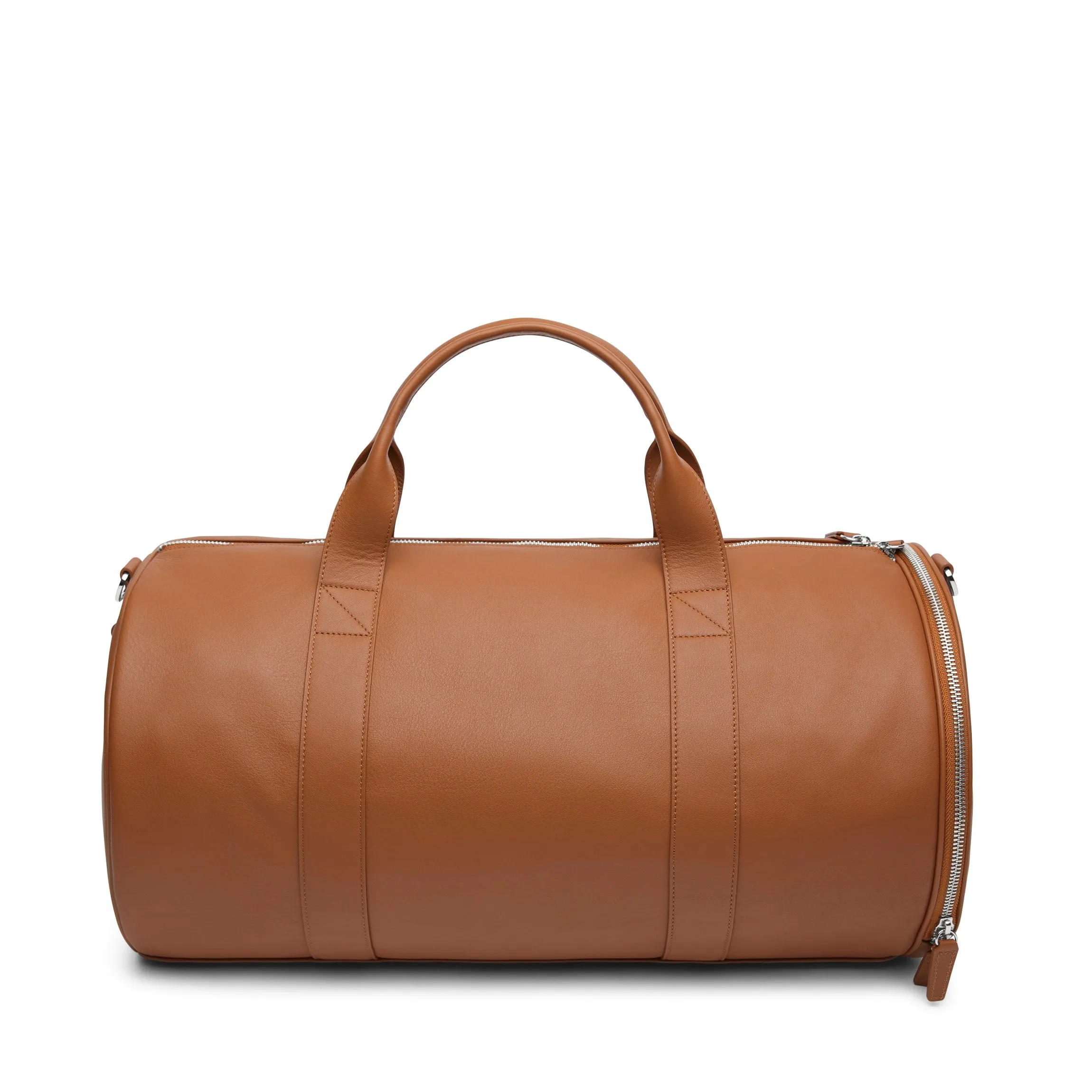 Barrel Gym Bag Cognac