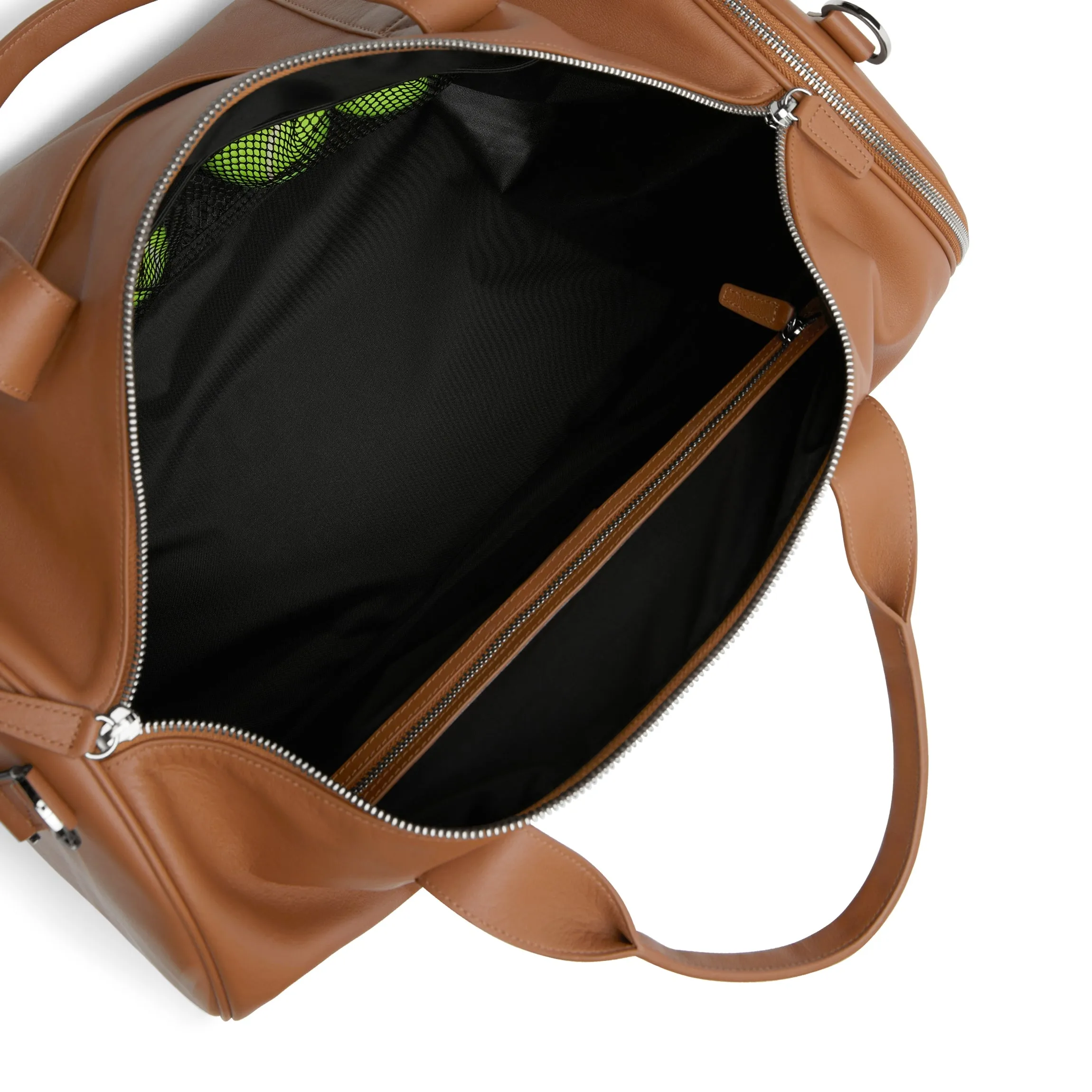 Barrel Gym Bag Cognac