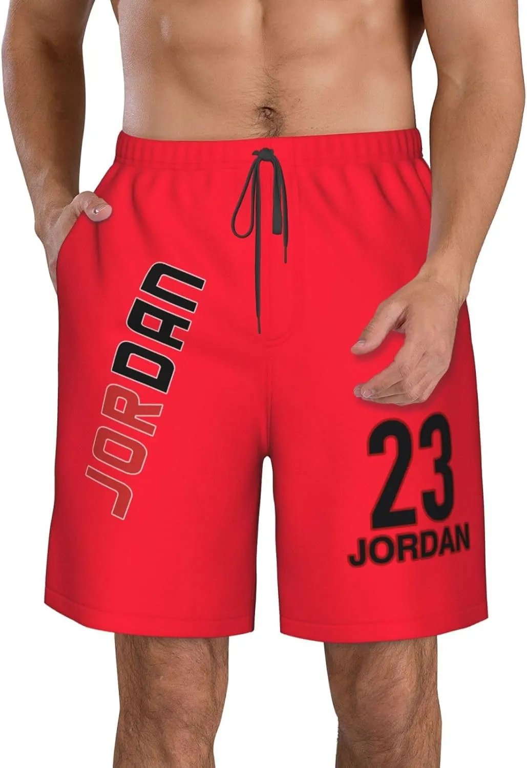 Basketball Fans 23 Jordan Beach Shorts Man's Beach Shorts Quick Dry Summer Outdoor Workout Shorts