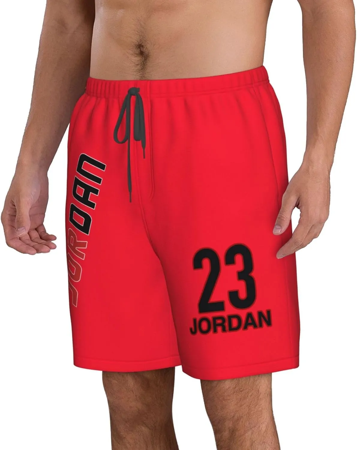 Basketball Fans 23 Jordan Beach Shorts Man's Beach Shorts Quick Dry Summer Outdoor Workout Shorts