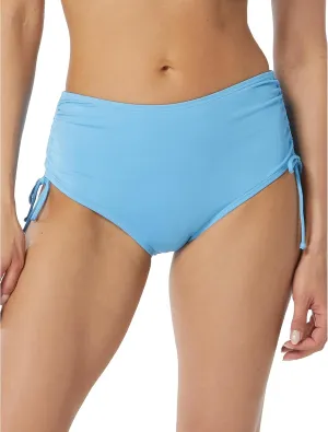 BEACH HOUSE Hayden Side Tie Bikini Swim Bottom — Modest High Waisted Full Coverage Bathing Suit