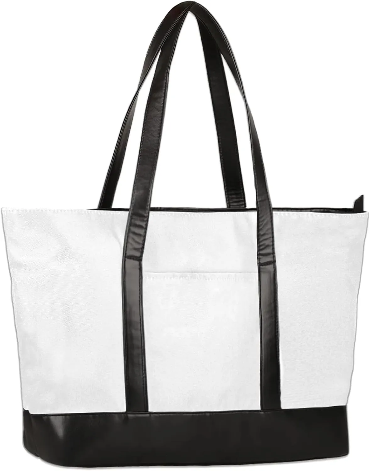 Beach Starfish Conch Laptop Tote Bag for Women Lightweight Work Purse with Multiple Compartments Fits 13-15.6 Inch Laptop Tablet Shoulder Bag for Office Travel Daily Use