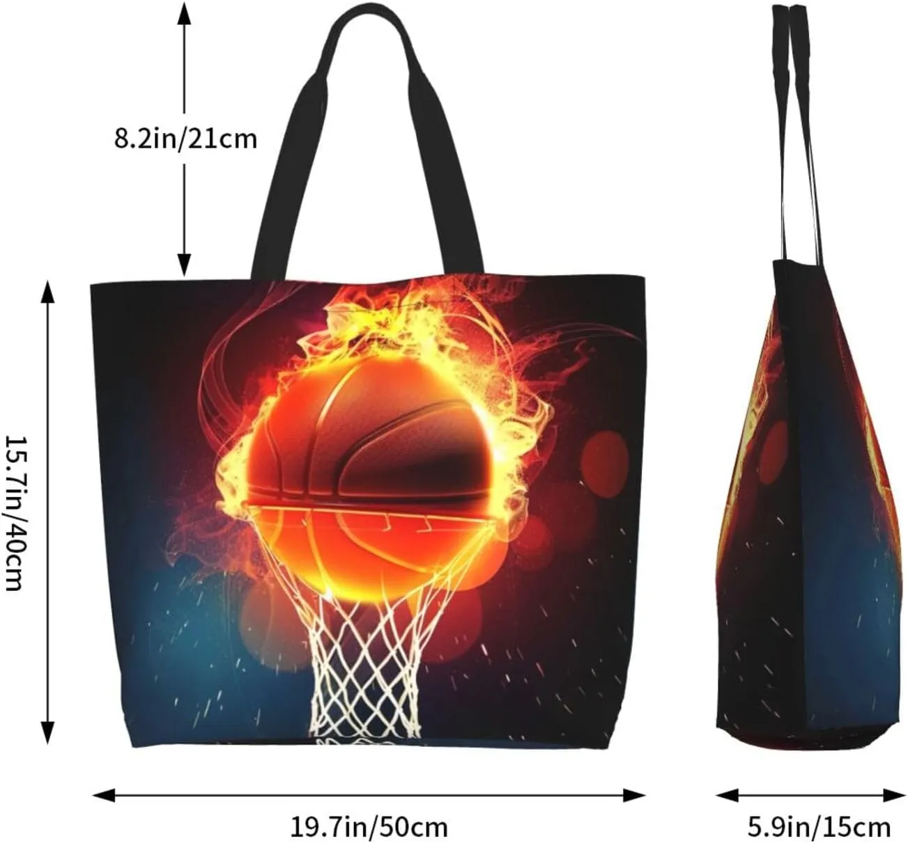 Beautiful Red Bird Shoulder Bag Women Casual Handbag Shopping Bag