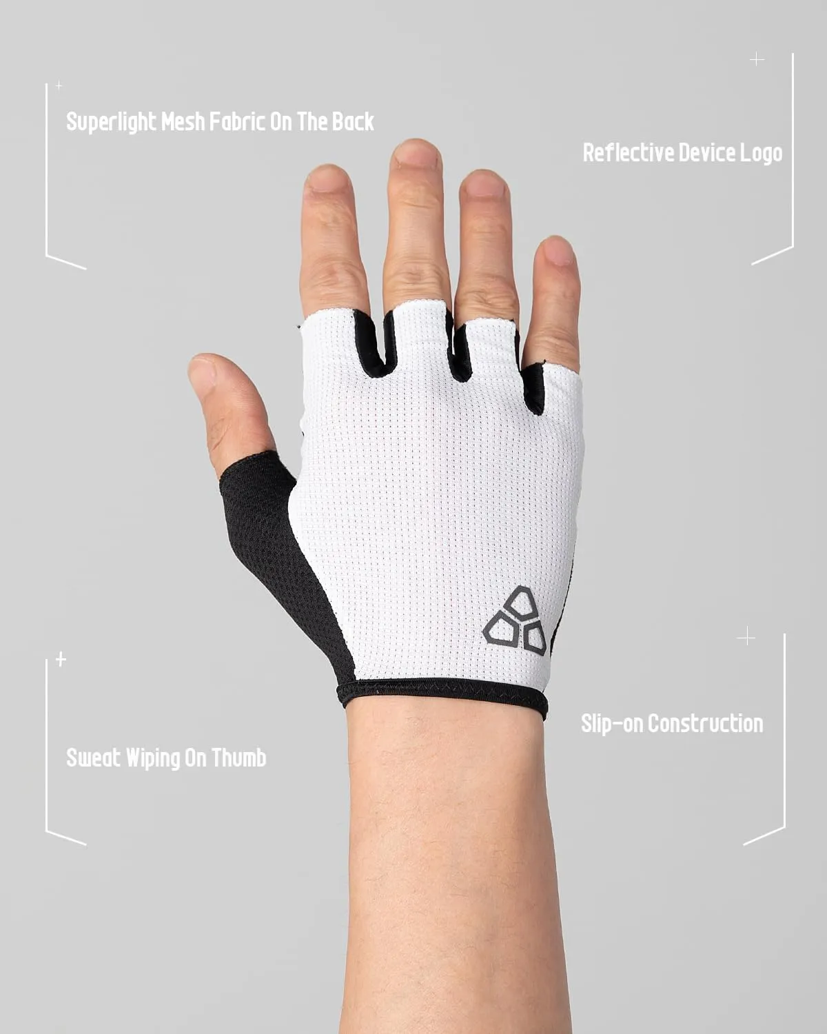 Bike Gloves Cycling Gloves Wheelchair Gloves for Driving/Cycling/Running/Workout/Biking