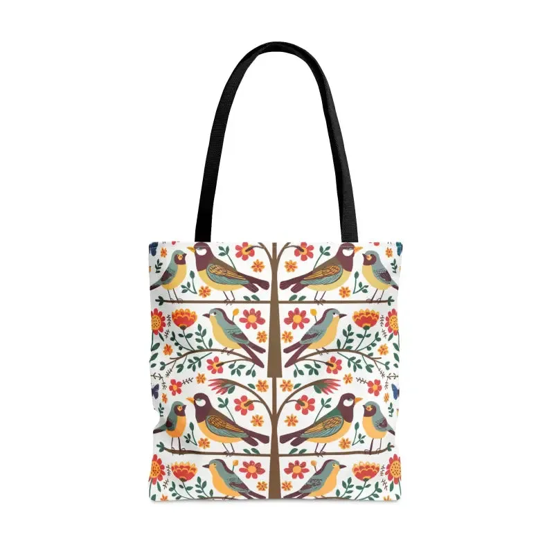 Birds on a Tree Tote Bag Trendy Fashion