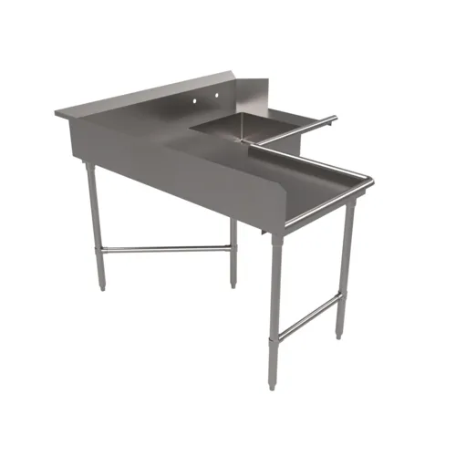 BK Resources BKSDT6-C6096L Compartment Sinks