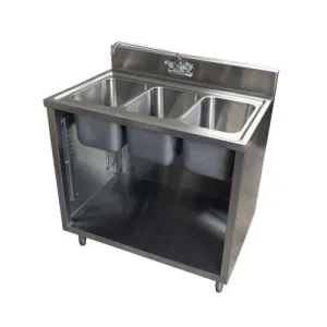 BK Resources CSTR5-3-1014H-PG Compartment Sinks