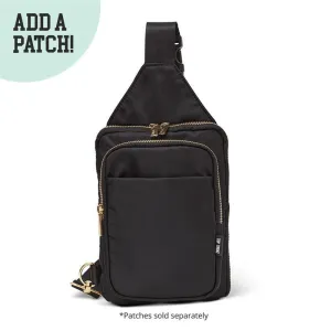 Black Crossbody Nylon Sling