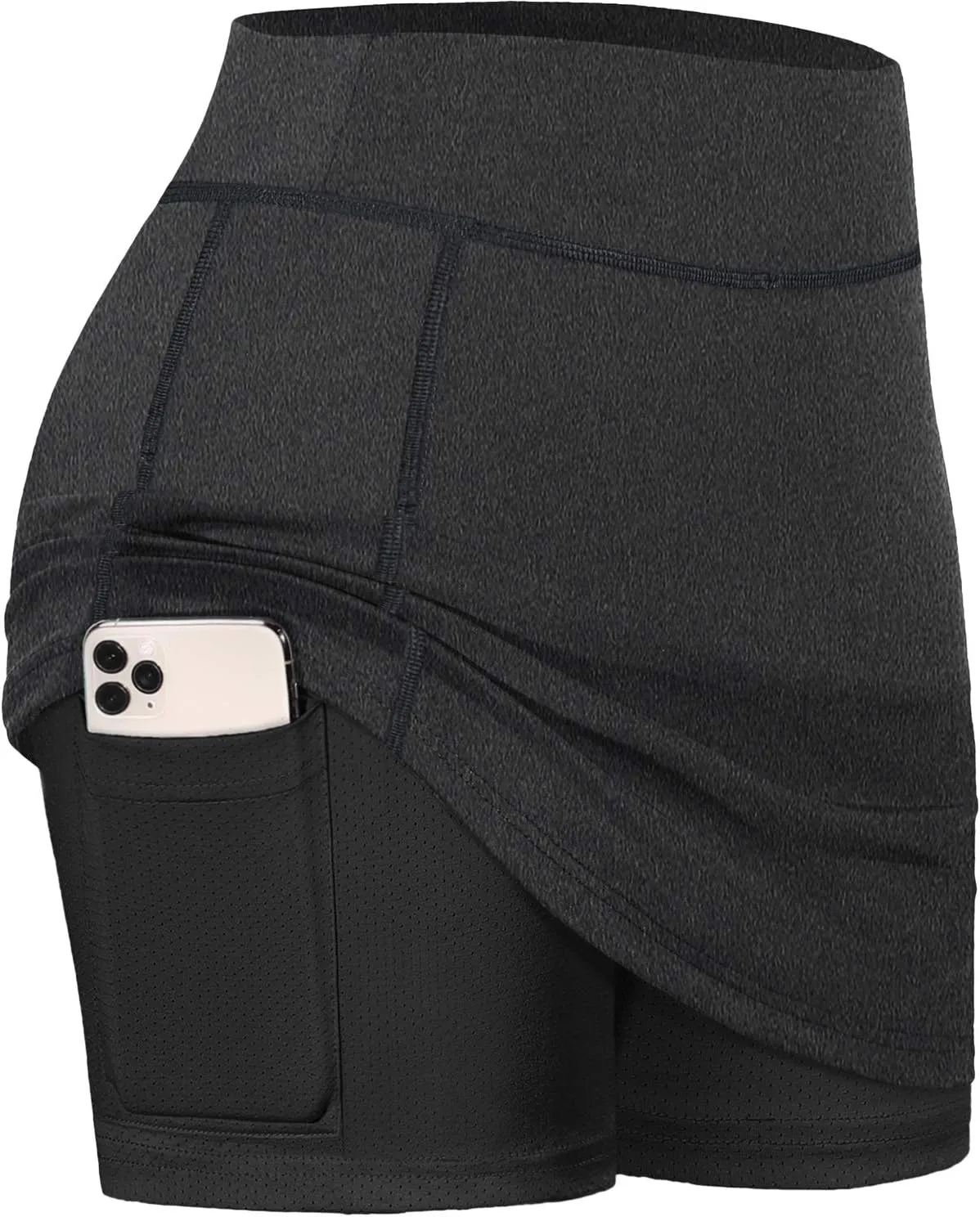 BLEVONH Womens Summer Tennis Skirts with Shorts Underneath, Pickleball, Athletic, Workout and Golf Skorts with Pockets