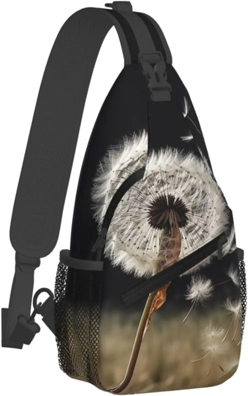 Blowing Away In The Wind Sling Bag Backpack For Men Cross Chest Bag Crossbody Shoulder Bag Travel Hiking Daypack