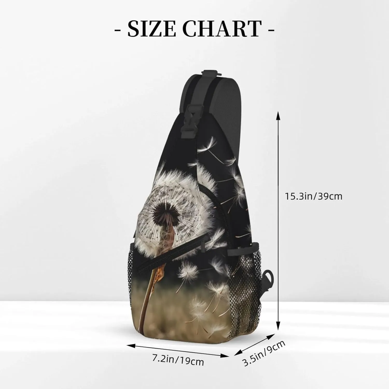 Blowing Away In The Wind Sling Bag Backpack For Men Cross Chest Bag Crossbody Shoulder Bag Travel Hiking Daypack