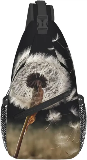 Blowing Away In The Wind Sling Bag Backpack For Men Cross Chest Bag Crossbody Shoulder Bag Travel Hiking Daypack