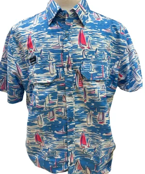 Blue Sailboat
