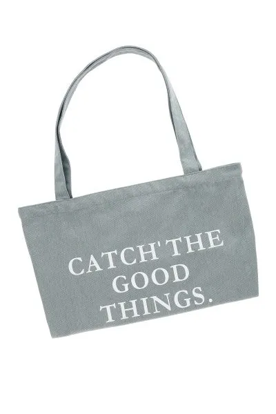 Bolsa Tote Estampado Frase