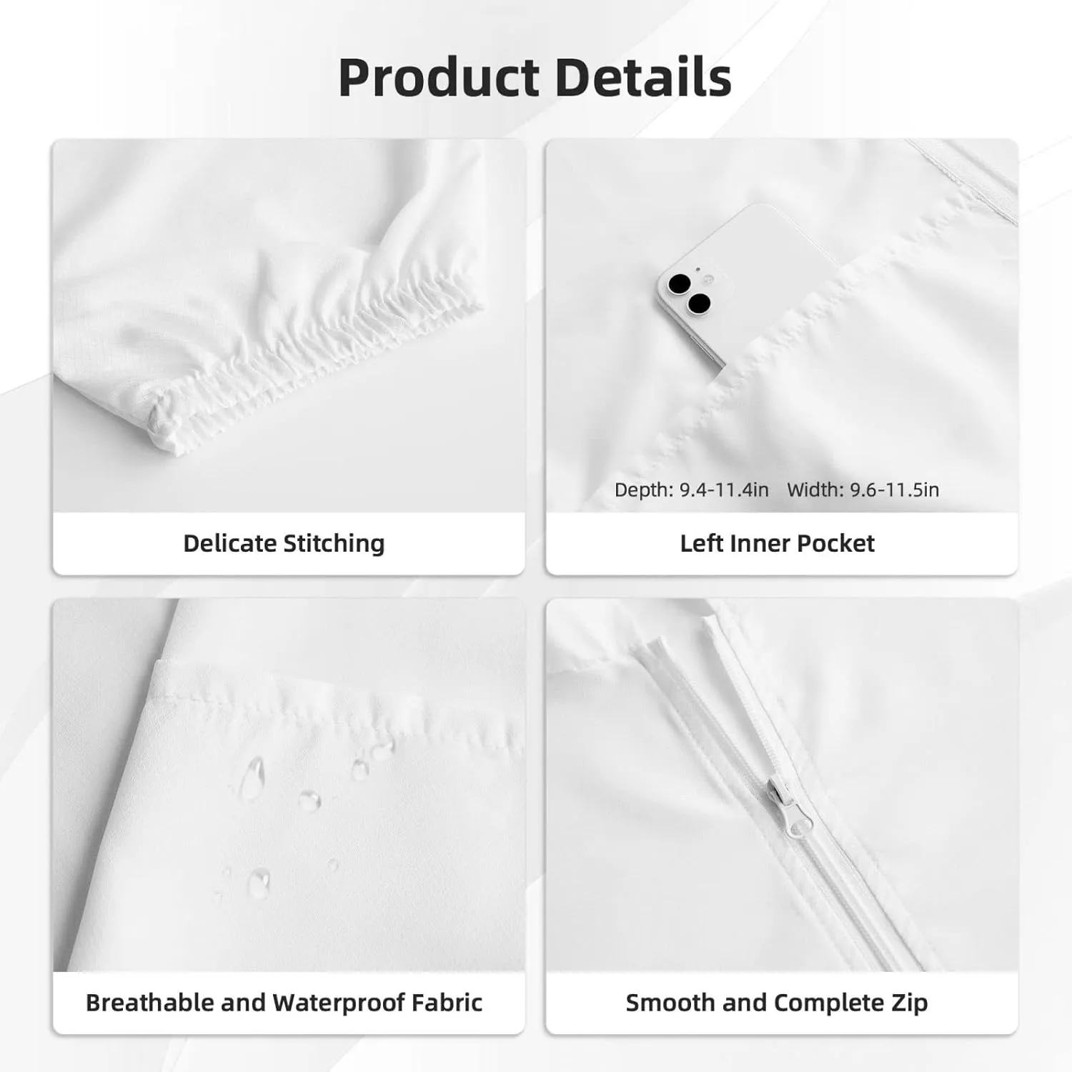 Bright Cabbage Cute Eyes Funny Sun Protection Zip Up Hoodie Lightweight Jacket, Long Sleeve Sun Shirt for Women Men