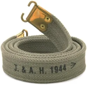 British Enfield Rifle Sling OD Green