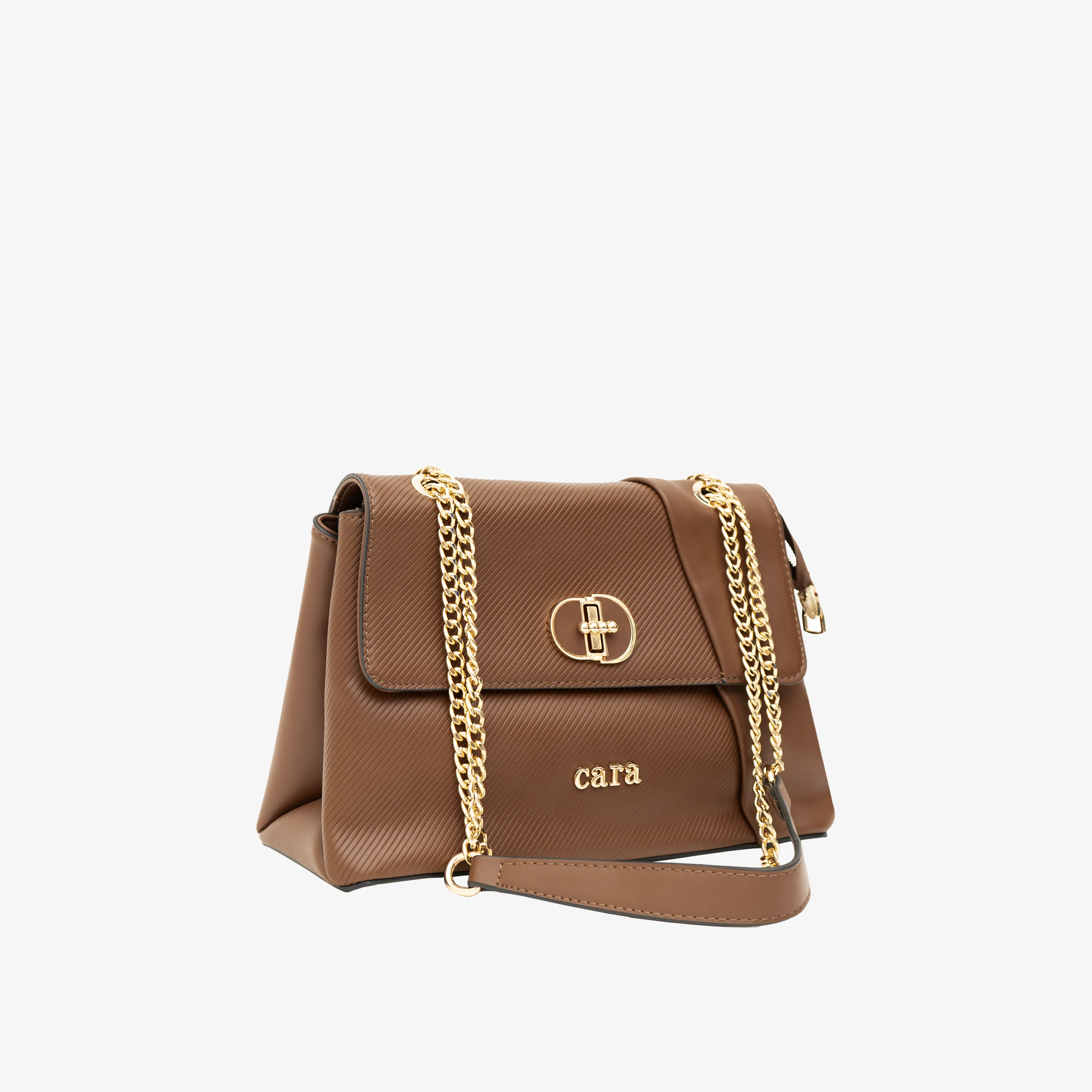 brown UrbaN twist sling bag | cara