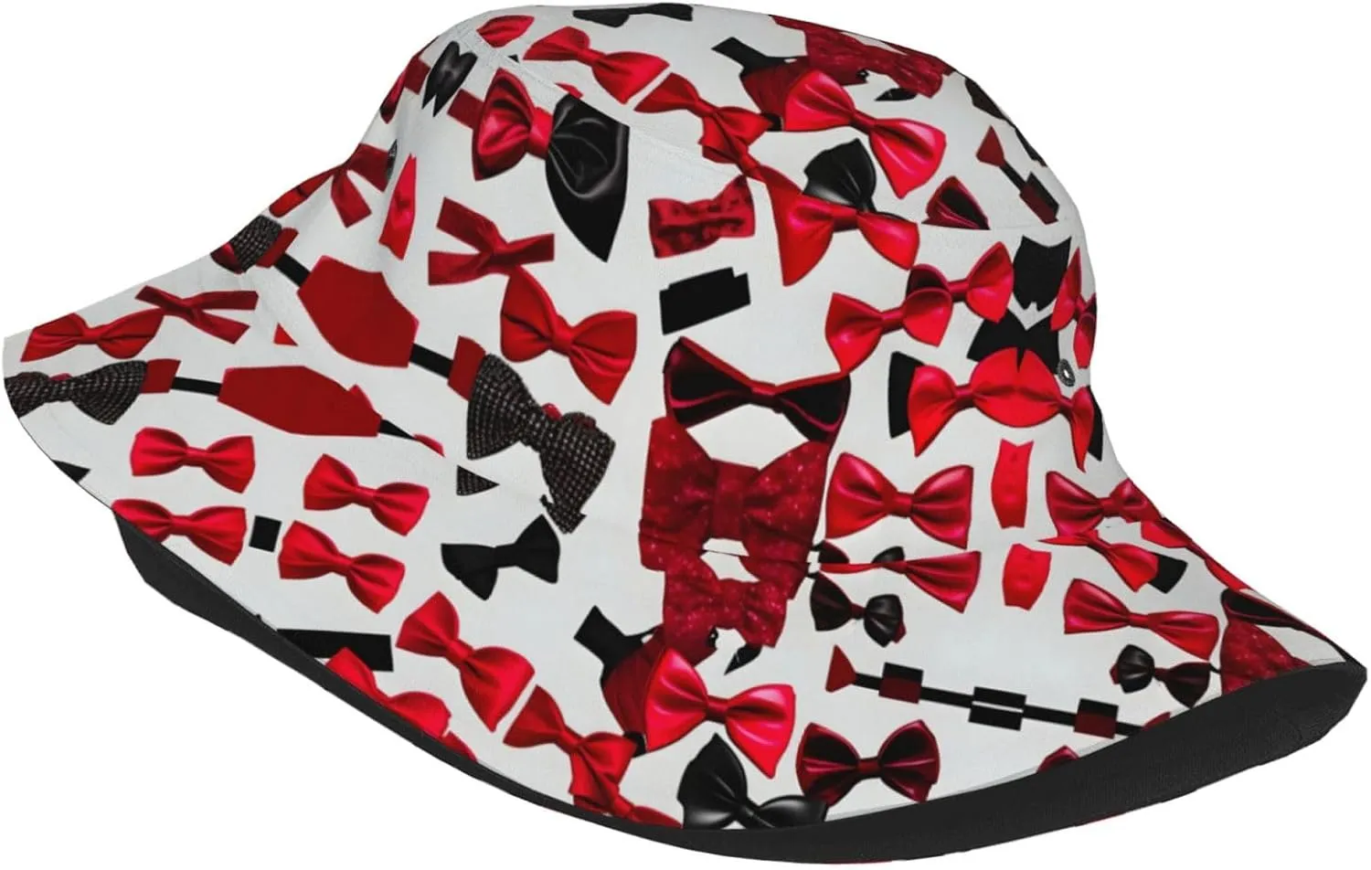 Bucket Hats for Travel Summer Womens Packable Beach Sun Fisherman Hat for Men Fishing Hat,Pink Butterfly Print