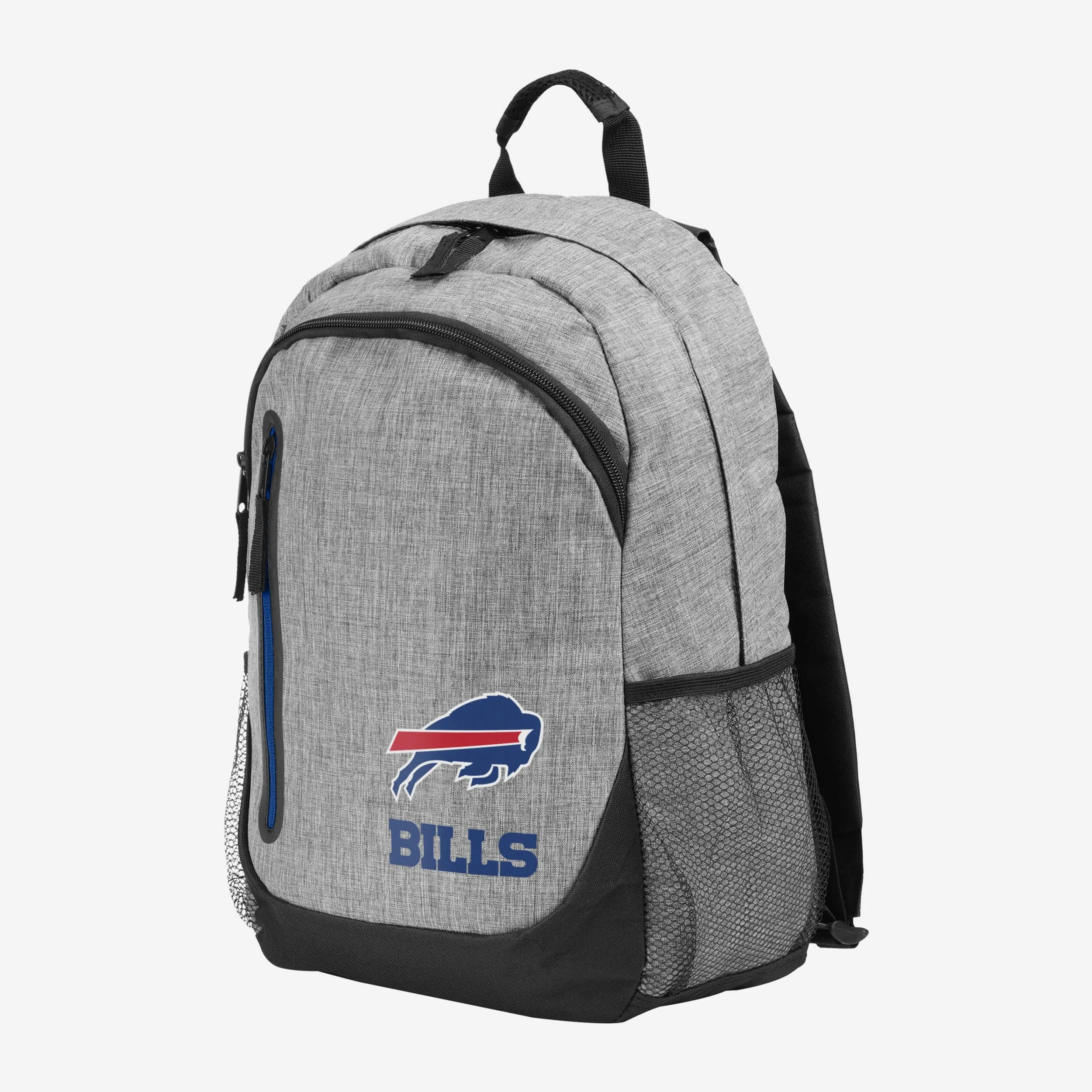 Buffalo Bills Heather Grey Bold Color Backpack
