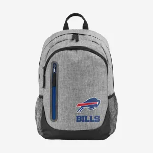 Buffalo Bills Heather Grey Bold Color Backpack