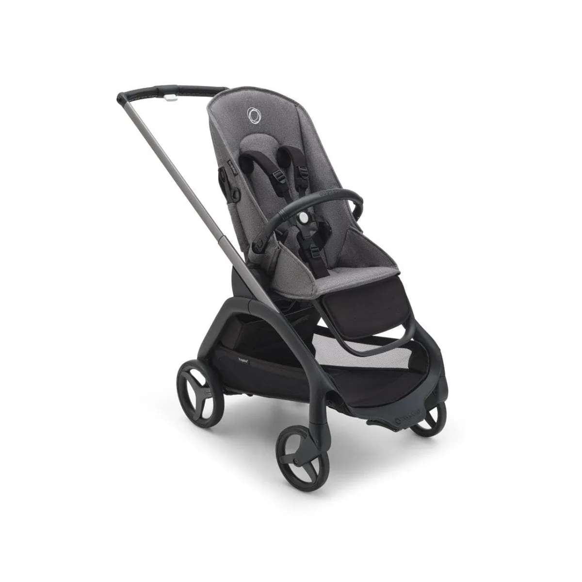 Bugaboo Dragonfly Essential Travel System Bundle - Grey Melange