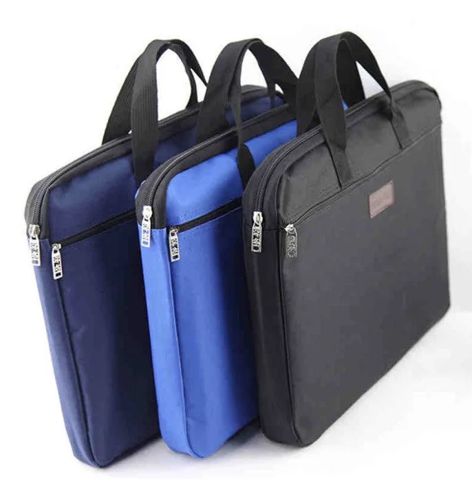 Business Briefcase File Folder Zip