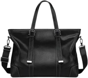Business Leather Clutch Casual Briefcase Men Shoulder Crossbody Handbag
