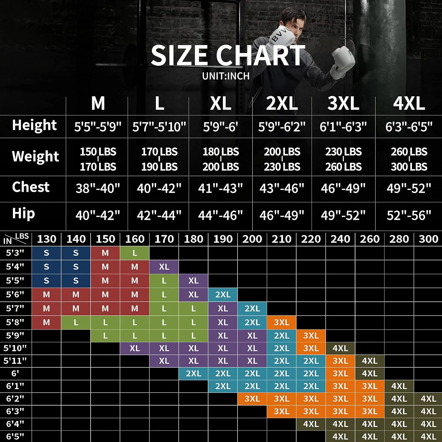 BVVU Sauna Suit for Men Zipper Sweat Sauna Jacket Pant Gym Workout Sweat Suits with Hood Training Bodyshaper