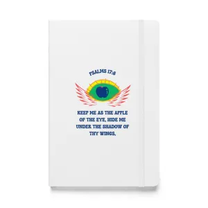 By Faith Psalms 17:8 Hardcover Bound Notebook