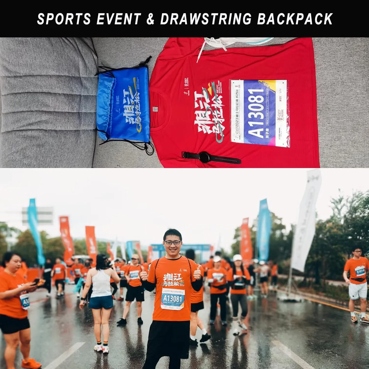 CAIHONG 100 Pcs Drawstring Backpack Bulk Drawstring Bags Cinch Sack for Gym, Yoga, Shopping, Sports, Hiking or Gifts for Women and Men, Royalblue
