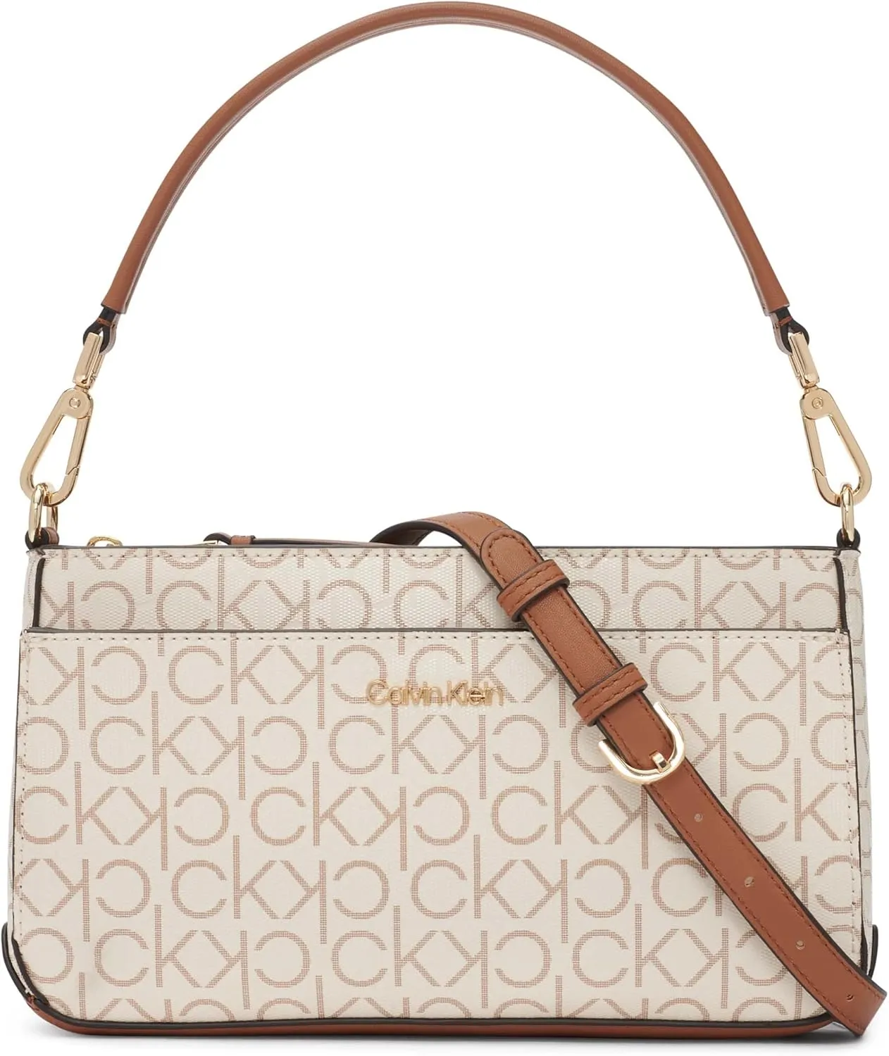 Calvin Klein Women's Lucy Triple Compartment Shoulder Bag