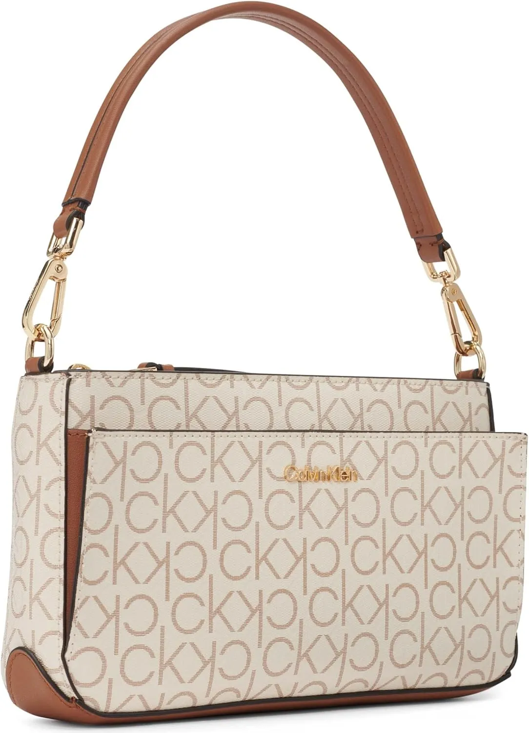 Calvin Klein Women's Lucy Triple Compartment Shoulder Bag