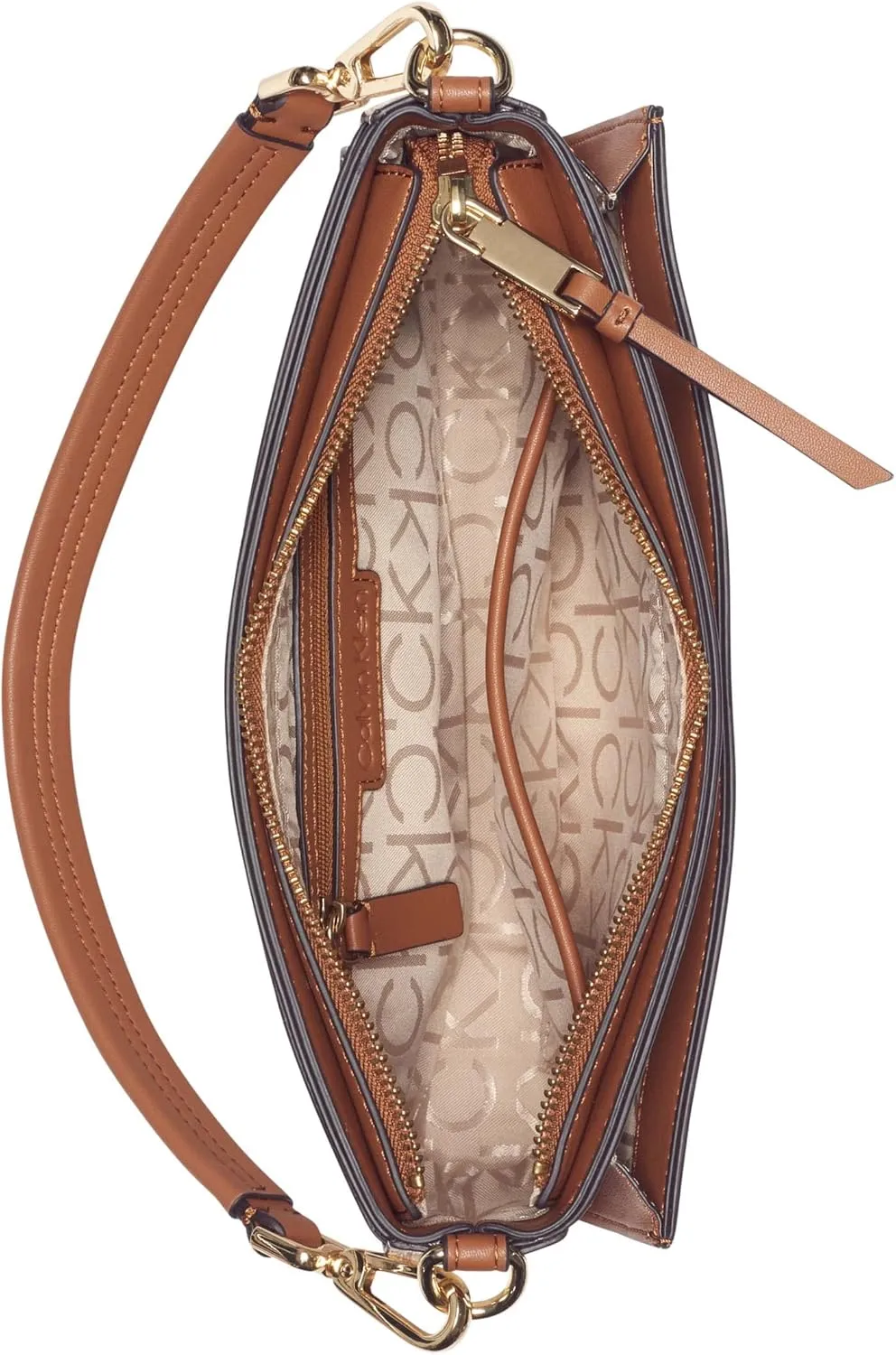Calvin Klein Women's Lucy Triple Compartment Shoulder Bag