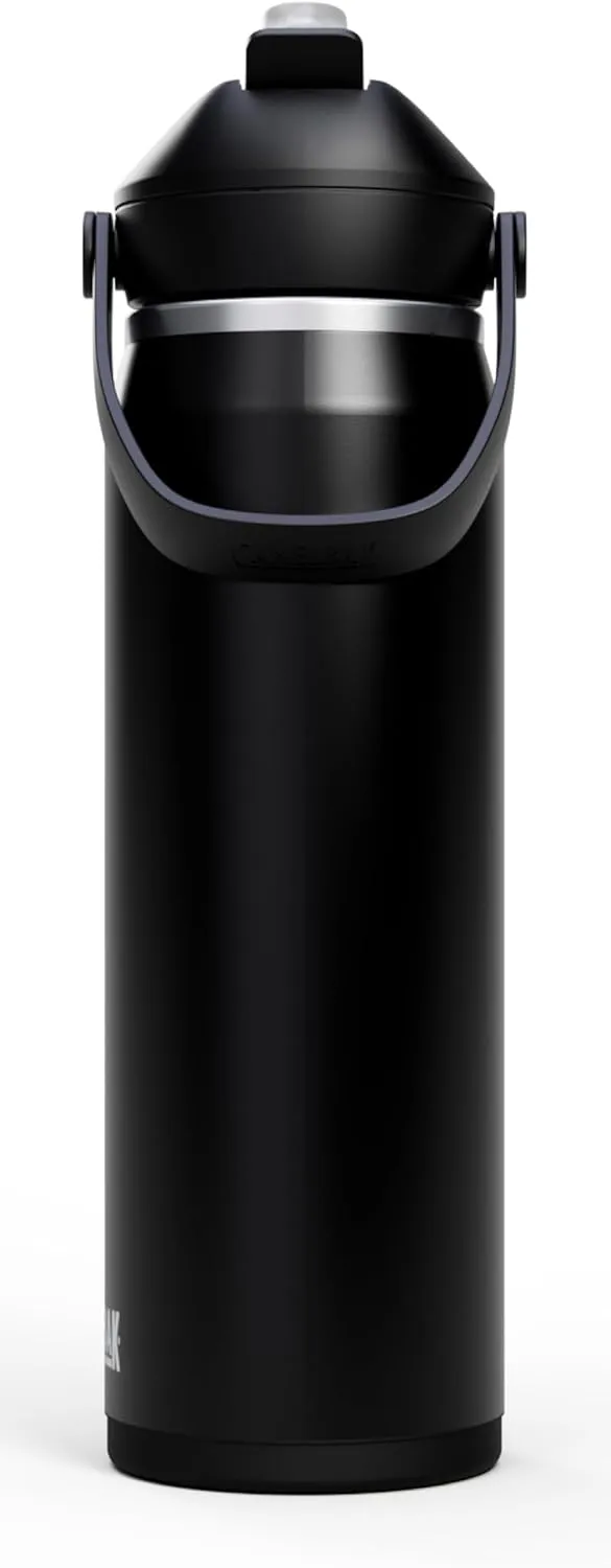 CamelBak Thrive Flip Straw Insulated Stainless Steel Water Bottle Black, 25oz