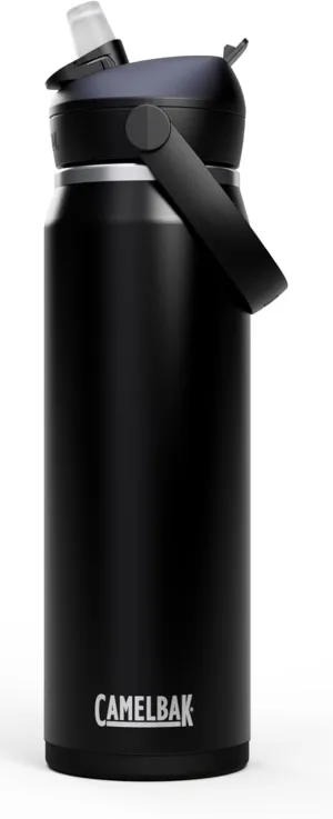 CamelBak Thrive Flip Straw Insulated Stainless Steel Water Bottle Black, 25oz