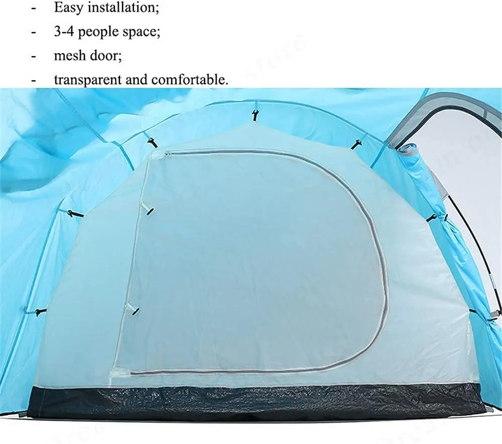 Camping Tent for Ultralight Double Layer Tunnel Tent Outdoor Hiking Climbing Large Space Beach Tents