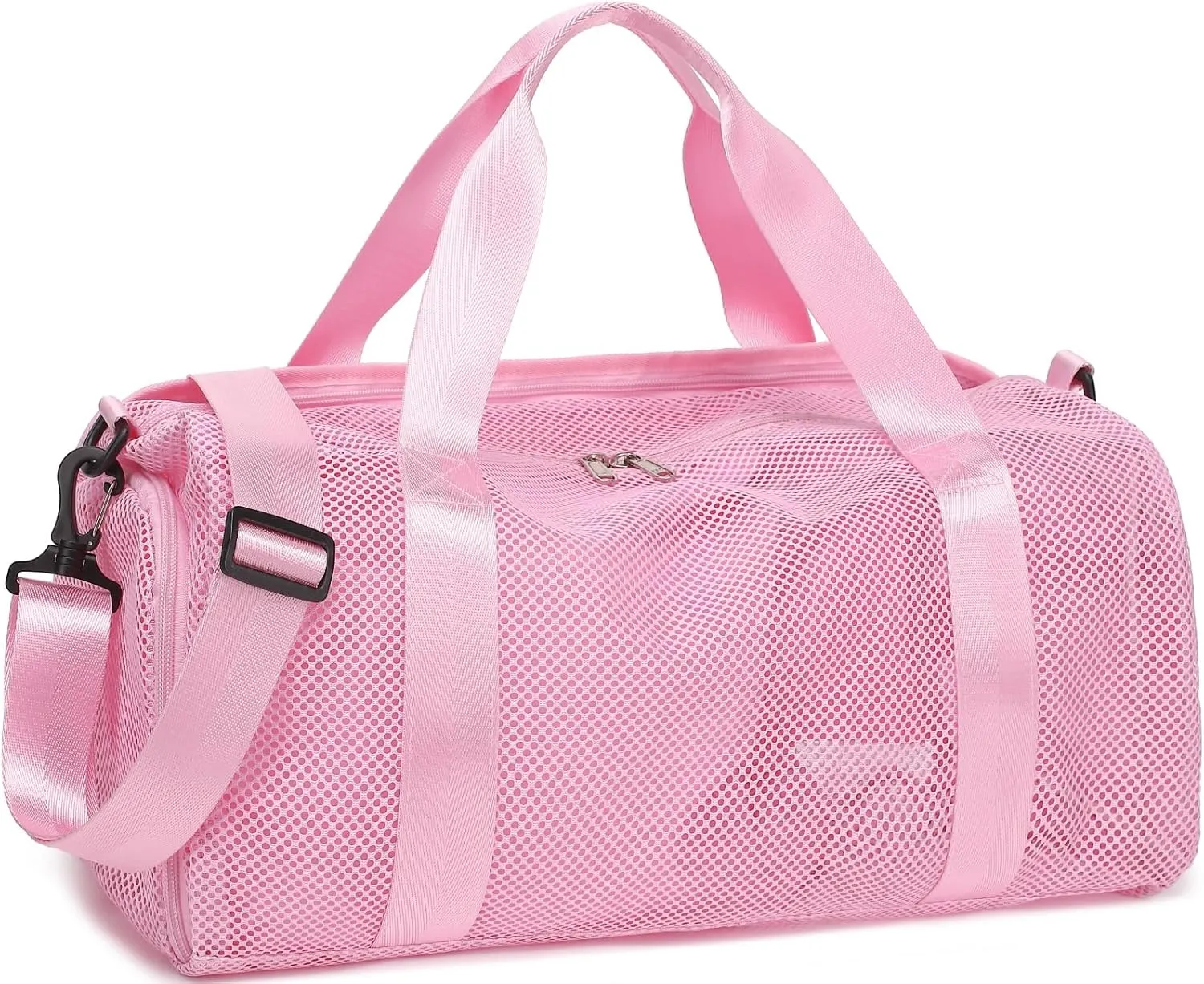 CAMTOP Duffle Bag for Travel Kid Small Overnight Weekender Sleepover Mesh bag Carry On Dance Sport Bag with Shoe & Wet Compartment for Swim Beach Camp Travel