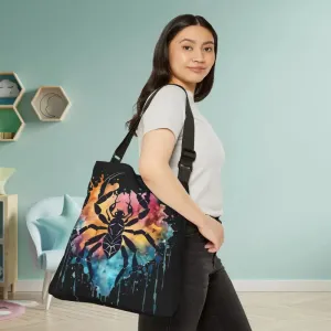 Cancer Zodiac Tote Bag Color Splash Design