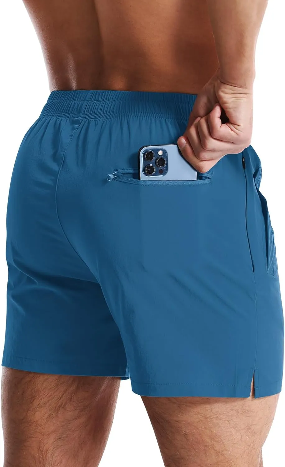 CANGHPGIN Mens Workout Athletic Shorts 7 inch / 5 inch Quick Dry Running Shorts Men Lightweight Sports Gym Shorts with Pocket