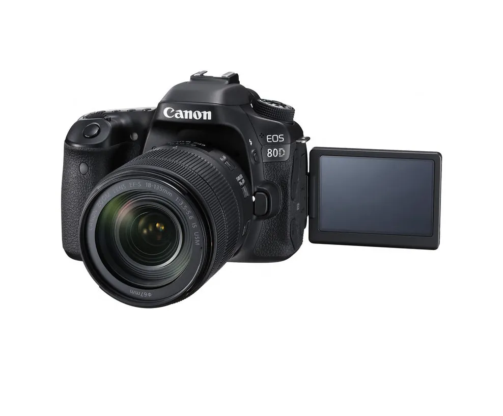 Canon EOS 80D DSLR Camera with 18-135mm IS USM Lens