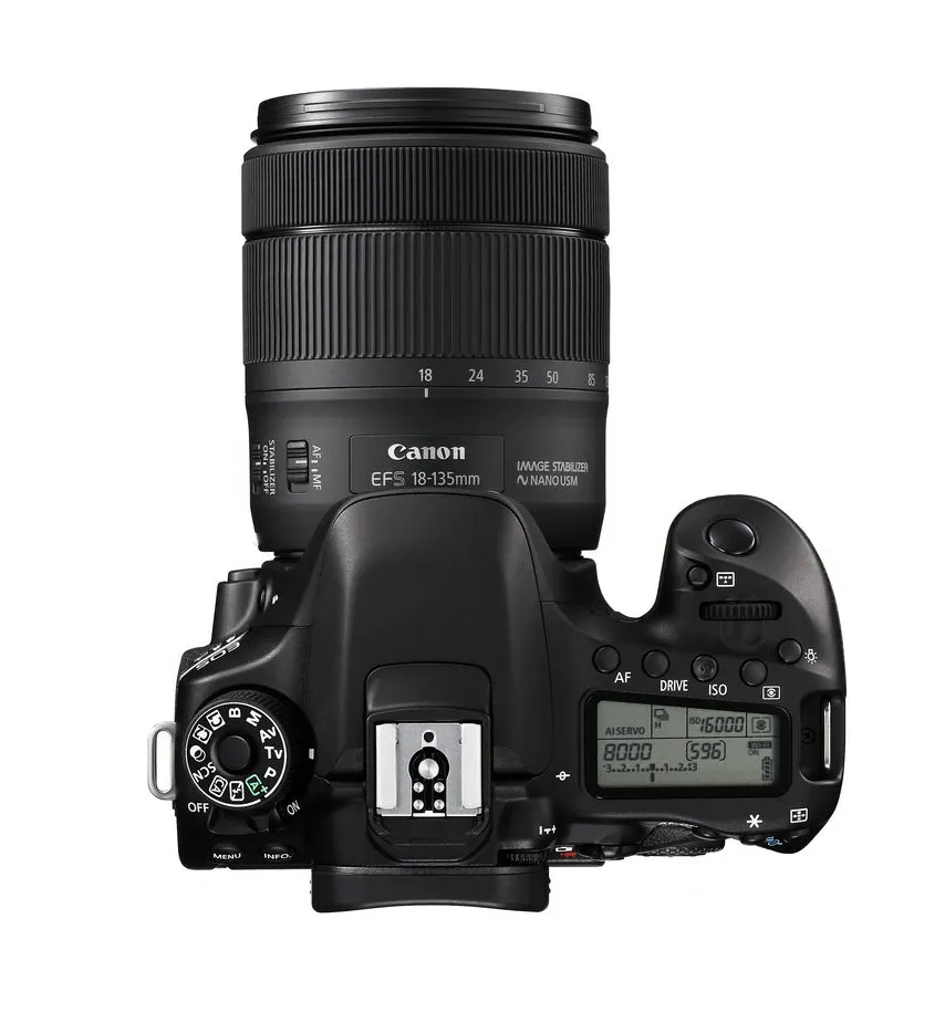 Canon EOS 80D DSLR Camera with 18-135mm IS USM Lens