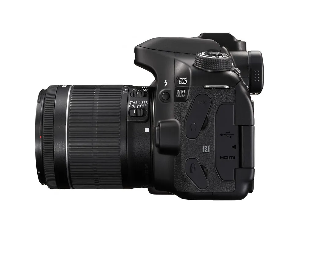 Canon EOS 80D DSLR Camera with 18-55mm IS STM Lens