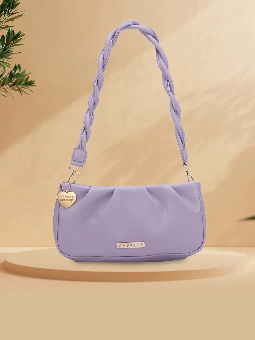 Caprese Pierre Medium Lilac Sling Bag